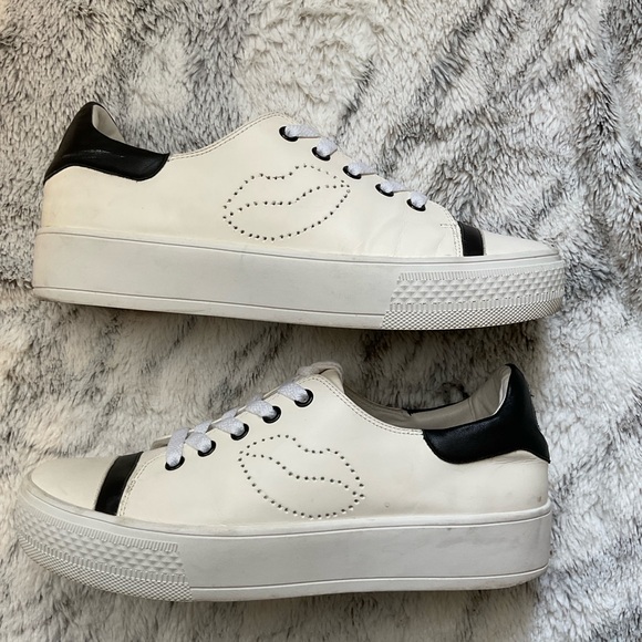 Alice and Olivia platform Lip Accent Sneakers - Picture 1 of 11